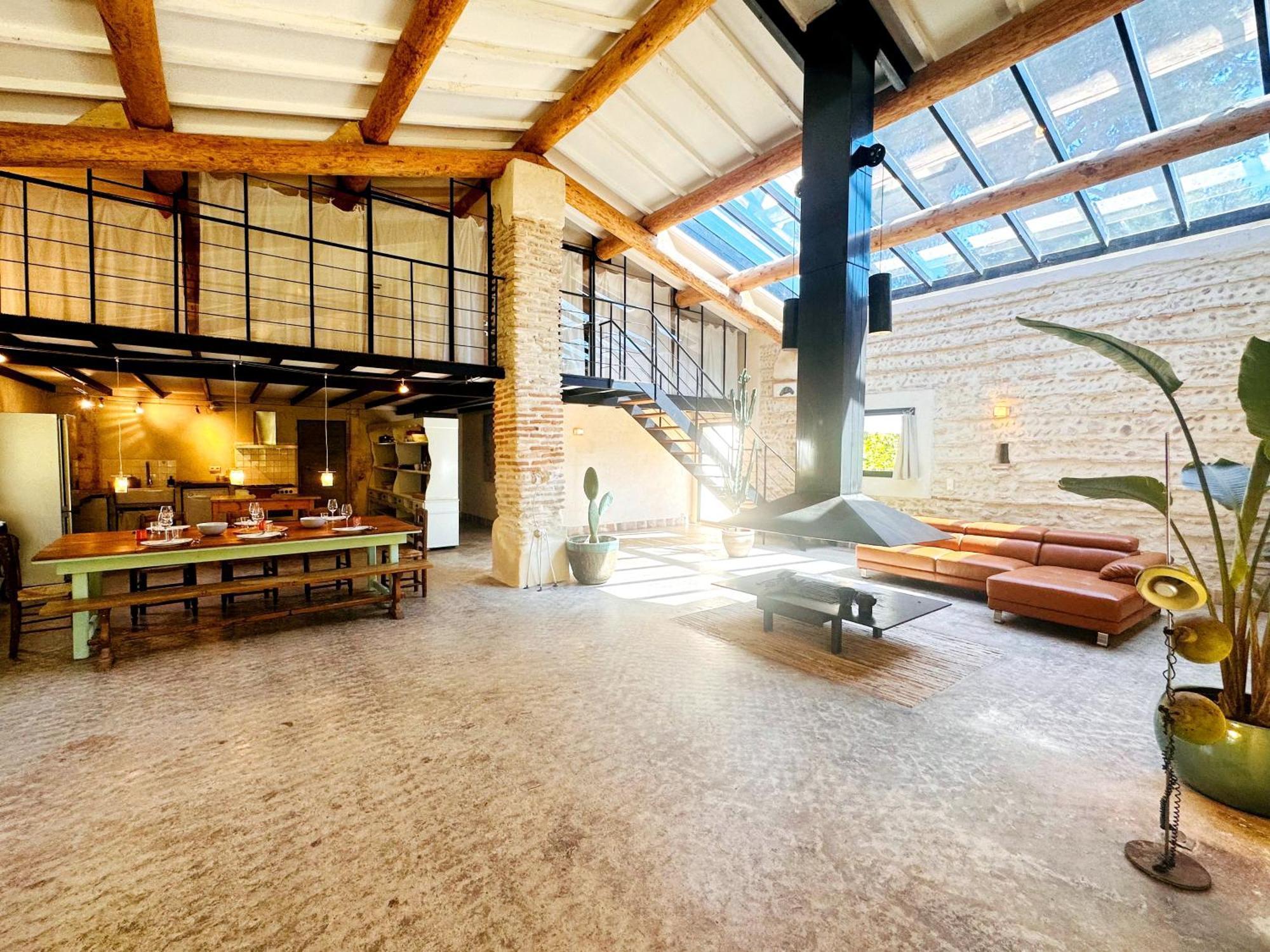 Magnifique Loft - Piscine - Tennis - Babyfoot Nimes Exterior photo